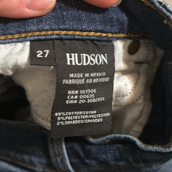 Hudson Niko Midrise Ankle Super Skinny Jeans - Picture 4 of 11